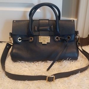 Jimmy Choo Navy Rosalie Bag